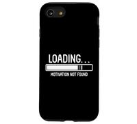Loading Motivation Not Found Lazy Sarcasm Humour Coque pour iPhone SE (2020) / 7/8