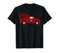 Loads of Love Camion à carreaux avec cœurs Buffalo pour hommes, femmes, enfants T-Shirt