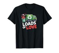 Loads of Love Jeu de Mots Amusant pour la Saint-Valentin T-Shirt