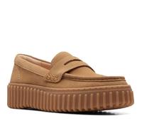 Loafers Femme - Clarks - TORHILL PENNY LOAFERS - Croûte de cuir - Semelle en caoutchouc 38