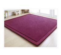 Loartee en Velours Corail Tapis Zone Tapis de Jeu Ramper Tapis pour Chambre d'enfant pour bébé Enfant Enfants, Tapis de Yoga d'exercice Coussinets