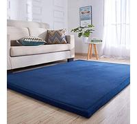 Loartee Tapis de Jeu en Velours Corail Chambre Enfant 3cm d'épaisseur