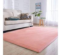 Loartee Tapis de Jeu en Velours Corail Chambre Enfant 3cm d'épaisseur