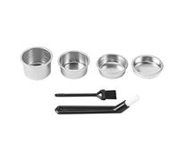 Lobamop 51 mm Filtre panier 1/2/4 tasse pour porte-filtre à fond, compatible avec 51 mm de café