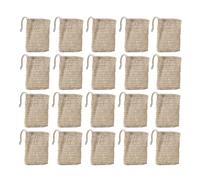 Lobamop Lot de 50 à savon en sisal naturel pour douche salle de bain