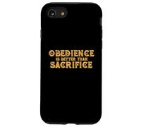L'obéissance est Mieux Que de sacrifier la Religion vS Relationship Coque pour iPhone SE (2020) / 7/8