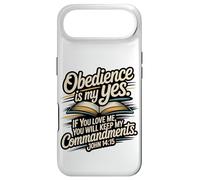 L'obéissance est Mon Oui... respectez Mes Commandements Jean 14:15 Coque pour iPhone Air