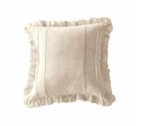 Loberon Housse de Coussin Luritte, crème