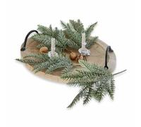 Loberon Lot de 4 Branches décoratives Millies, Vert