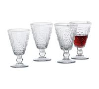 LOBERON Lot de 4 verres à vin Sarton, transparent |