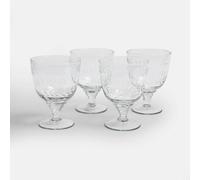 LOBERON Lot de 4 verres Clévarine, transparent |