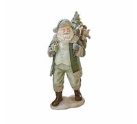 Loberon Père Noël décoratif Douilly, Vert |