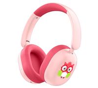 LOBKIN Casque Enfant, Casque Bluetooth sans Fil et Filaire Enfant avec Microphone, Volume Limité 85dB, Casques Audio Enfants Pliable Réglable pour iPad/Tablette/Téléphone