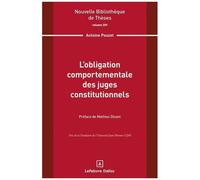L'obligation Comportementale Des Juges Constitutionnels