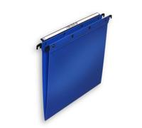 L'OBLIQUE 13238 Dossier suspendu Polypropylène Ultimate Tiroir Entraxe 330 mm 5/10E H 250 mm Fond V Pack de 10 Bleu