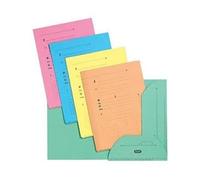 L'OBLIQUE 19844 Chemise Kraft Hv 235 x 320 mm 240 g Rabats Intérieurs Indexation Pastel Pack de 25 Couleurs Assorties