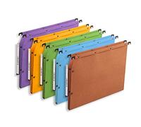 L'Oblique A-Z - AZV - Boite de 25 dossiers suspendus pour armoire - Assortis