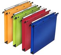 L'oblique A-Z Poly pro Ultimate Lot de 10 Dossiers Suspendus pour Tiroir Fond 30 mm