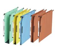 L'oblique Az Boite De 25 Dossiers Suspendus Az Pour Armoire Azv Fond 30mm Vert Tilleul