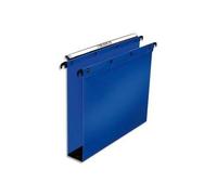 L'oblique Az Pack 10 Dossiers Suspendus Polypro Ultimate Fond 80 Bleu Pour Tiroir