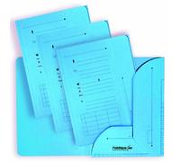 L'Oblique AZ Paquet de 25 sous-dossiers ultimate 2 rabats kraft 240gr Bleu