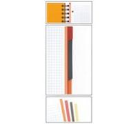 L'oblique - Dossier Suspendu Azl/armoire Dos 15 Orange - Paquet De 25 G