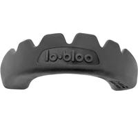 lobloo Slick Protège-dents professionnel double densité pour les sports de contact élevé comme le MMA, le hockey, le football, le rugby. Moyen 10-13 ans, Noir