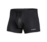 lobloo sous-vêtement Sportif de Protection Homme, sous-Coquille, La Coquille se met par-Dessus, Maintien serré et rembourré pour Une Protection Intime Ultime, Couleur : Noir
