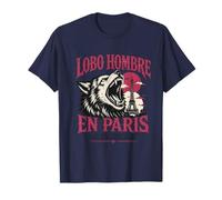 Lobo Hombre Latino Latin Espagnol Cool Rock T-Shirt