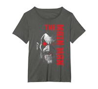 Lobo Lobo Main Man T-Shirt, Femme Grandes Tailles, Asphalte, 5X