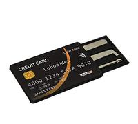 Loboo Idea Kit d'outils de crochetage de serrure pour carte de crédit, outils de serrurier pour la pratique de l'entraînement, débutant, crochetage de serrure (noir)