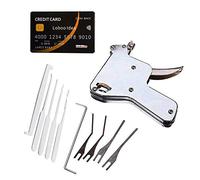 Loboo Idea Lock Pick Tool Outil de serrurier serrurier ouvre porte (UP) et Loboo Idea Lock Kit de cueillette de cartes de crédit, outils de sélection de verrouillage pour les débutants