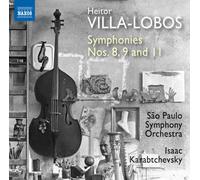 Heitor Villa-Lobos – Symphonies n° 8, 9 et 11 – CD – Naxos