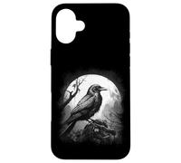 L'OBSCURITÉ EST LÀ ET Rien DE Plus Le Corbeau Edgar Allan Poe Meme Coque pour iPhone 16 Plus