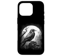 L'OBSCURITÉ EST LÀ ET Rien DE Plus Le Corbeau Edgar Allan Poe Meme Coque pour iPhone 16 Pro
