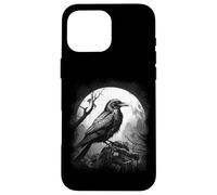 L'OBSCURITÉ EST LÀ ET Rien DE Plus Le Corbeau Edgar Allan Poe Meme Coque pour iPhone 16 Pro Max