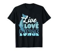 L'observation des Baleines Live Love Lunge T-Shirt