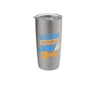 L'observation des papillons est bonne pour mon esprit et mon corps Gobelet isotherme en acier inoxydable double paroi