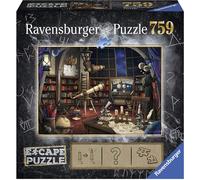 Ravensburger - Escape Puzzle - Observatoire astronomique - pour Adultes et Enfants dès 12 Ans - 759 pièces, 1 Guide de Jeu, 1 enveloppe Solution - Inspiré des Jeux d'évasion - 19956