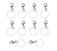 Lobster Clasp, Keychain 10-Piece Anti-Loss Bag Accessories | Bottle Marker Keychain Hooks For Stocking Stuffers Birthday Holiday Party Umbrella Bottle Purse