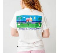 Lobster & Lemonade Peppa Pig Serves & Strawberries - '94 Campus T-shirt Unisex - blanc L