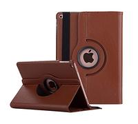 Lobwerk 2019 Étui Rotatif à 360° pour Apple iPad 10,2" Marron
