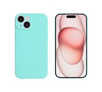 Lobwerk Coque de Protection Antichoc pour Apple iPhone 15 + Plus 6,7" Bleu