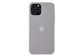 Lobwerk Coque pour Apple iPhone 12 2020 5,4" Ultra Slim Case Housse en TPU Antichoc Ultra Mince Blanc