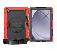 Lobwerk Étui de protection 4 en 1 pour Samsung Galaxy Tab A9+ Plus 2023 X210 X215 11" avec protection anti-chocs + support