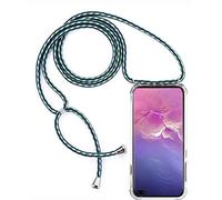 Lobwerk Étui de protection à bandoulière pour Samsung Galaxy S20 6,2" - Réglable en longueur - Coque extérieure en TPU résistant aux chocs
