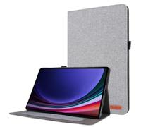 Lobwerk Étui de protection à rabat intelligent pour Samsung Galaxy Tab S9 FE Plus+ X610/X616 2023 12,4" - Design livre