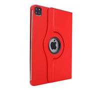 Lobwerk Étui de Protection à Rabat Rotatif à 360° pour Apple iPad Pro 2020 12,9" Rouge