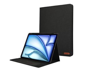 Lobwerk Étui de protection fin pour Apple iPad Air 11 2024 M2 6ème génération avec fonction support et fonction veille/réveil automatique
