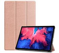 Lobwerk Étui de protection fin pour Lenovo Tab P11 2021 TB-J606F TB-J606X 11" avec fonction support et fonction veille automatique Bronze